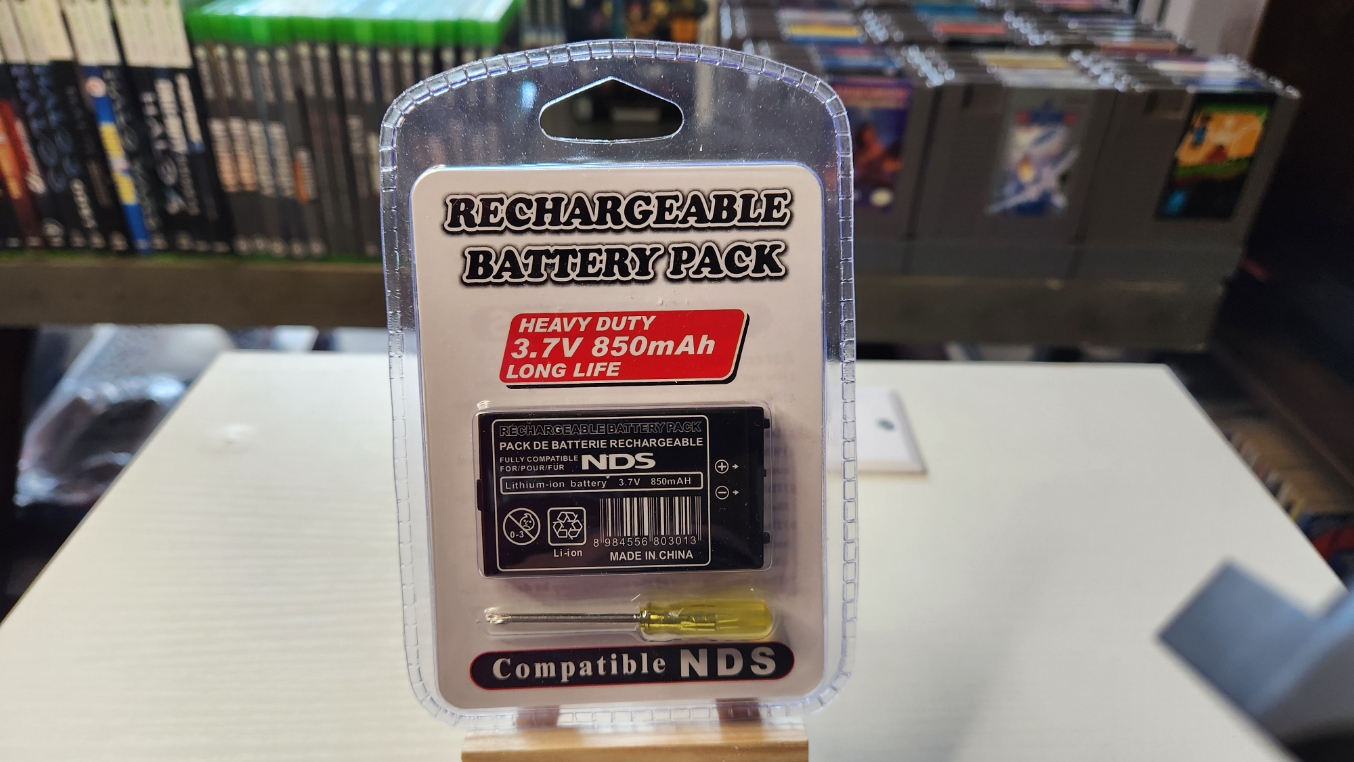 3.7v 850mAh Rechargable Battery for NDS